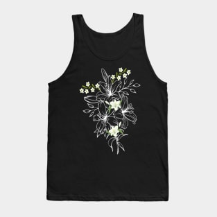 Colourful Flower For Flowers Lovers Tank Top